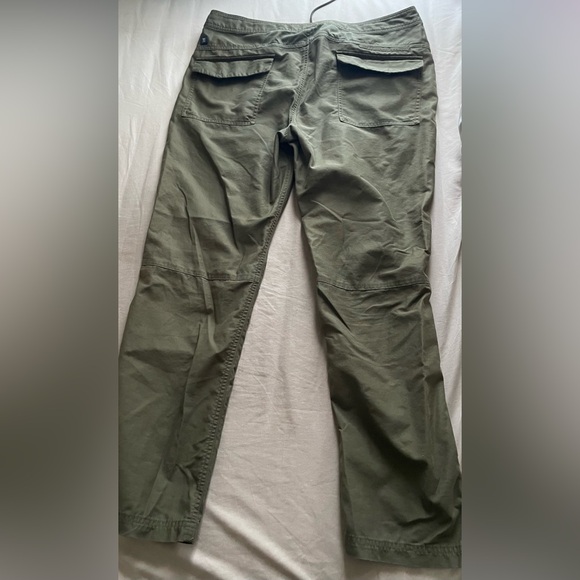 Military green, size 36 Roark layover traveler pants. - Picture 2 of 2